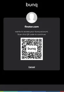 Validate the link with Finotor